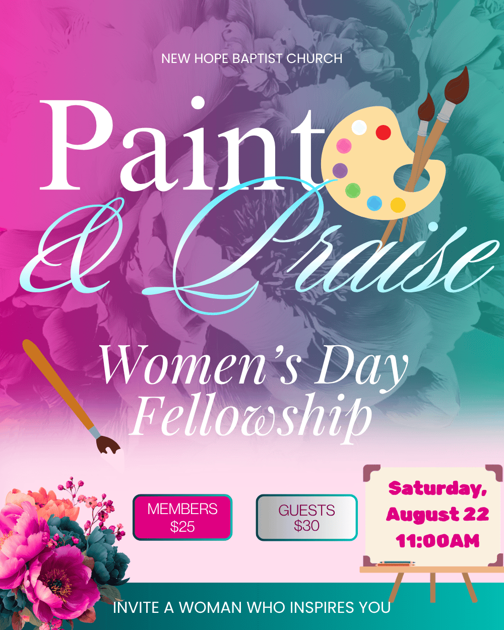2026 Women’s Weekend Paint & Praise